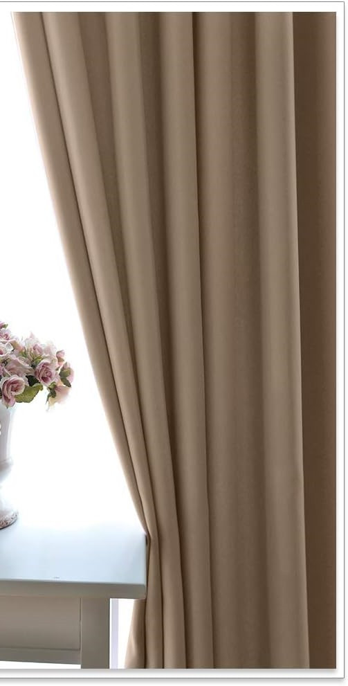 Kész sötétítő függöny Adeline Black Out 1db 150x250cm Bézs
