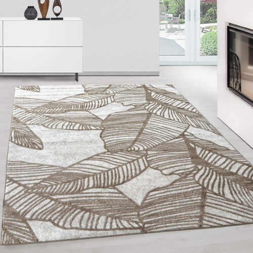 Modern szőnyeg Garden 1482 (Beige) 80x150cm Bézs