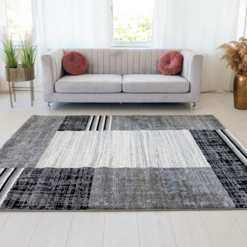 Modern szőnyeg Alina 2451 (Grey) 200x280cm Szürke