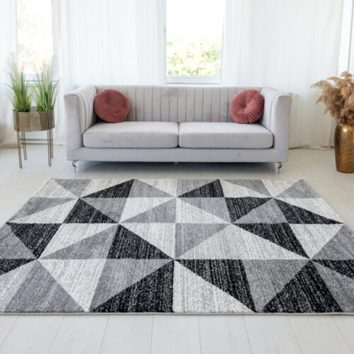 Modern szőnyeg Alina 2452 (Grey) 200x280cm Szürke