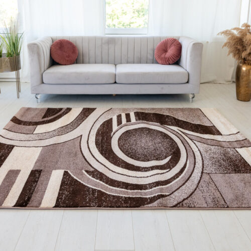 Modern szőnyeg Alina 2453 (Brown) 200x280cm Bézs