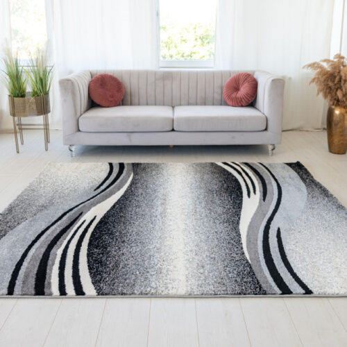 Modern szőnyeg Alina 2456 (Grey) 200x280cm Szürke