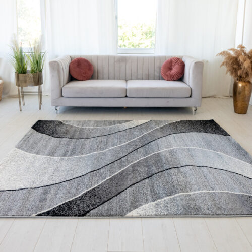 Modern szőnyeg Alina 2457 (Grey) 200x280cm Szürke
