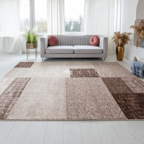 Modern szőnyeg Alina 2458 (Brown) 200x280cm Bézs
