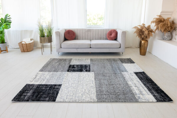 Modern szőnyeg Alina 2458 (Grey) 160x220cm Szürke