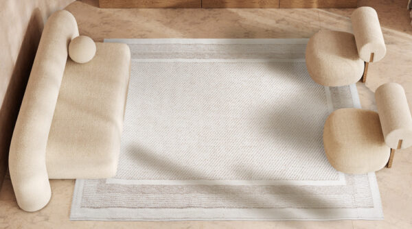 Modern szőnyeg Nordic 331 (Beige) 80x150cm Bézs