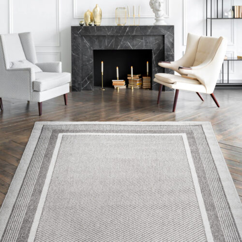 Modern szőnyeg Nordic 331 (Grey) 80x150cm Szürke