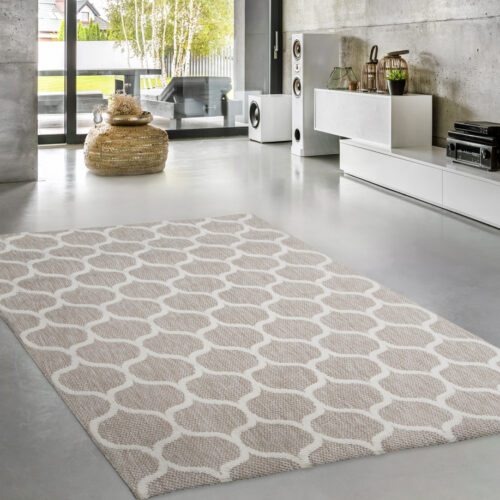 Modern szőnyeg Nordic 3718 (Beige) 80x150cm Bézs