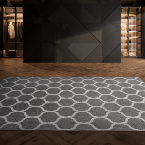 Modern szőnyeg Nordic 3718 (Grey) 80x150cm Szürke