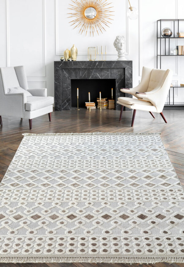 Modern szőnyeg Baldahin 9103 (Beige) 80x150cm Bézs