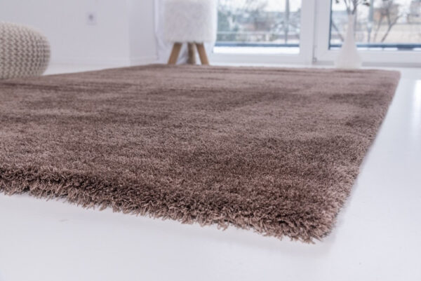 Shaggy szőnyeg Powder vajpuha (L. Brown) 80x250cm Sötét Barna