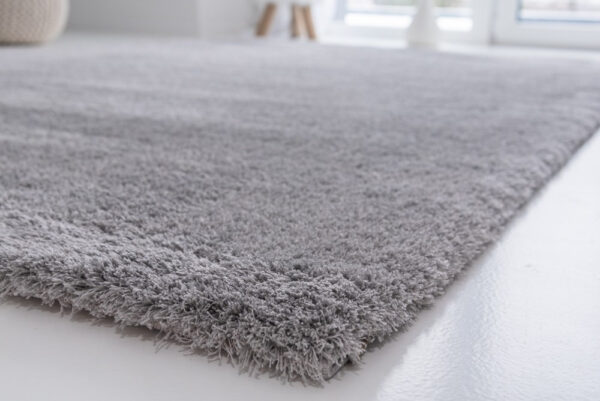 Shaggy szőnyeg Powder vajpuha (L.-Gray) 80x250cm Szürke