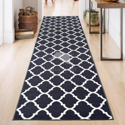 Futószőnyeg Berber modern Antracit 100cm széles méteráru