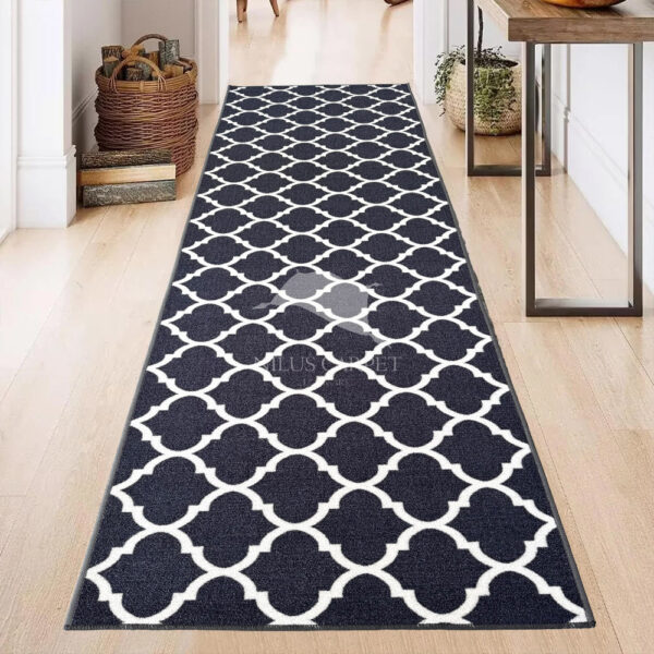 Futószőnyeg Berber modern Antracit 80cm széles méteráru