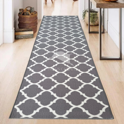 Futószőnyeg Berber modern Szürke 80cm széles méteráru