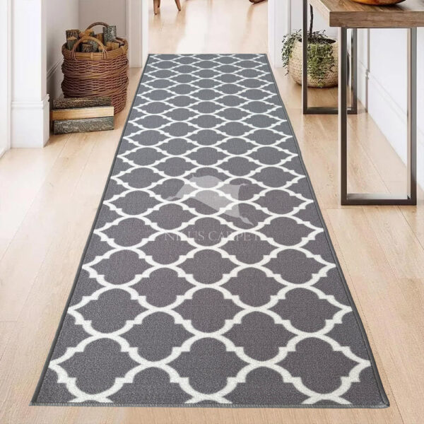 Futószőnyeg Berber modern Szürke 80cm széles méteráru