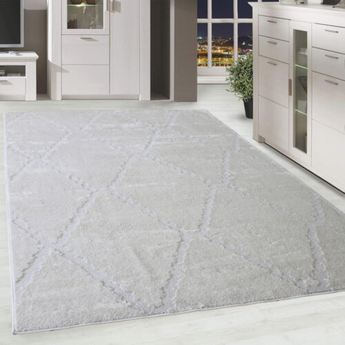 Modern szőnyeg Berber Silk 8601 (Cream) 200x290cm Krém