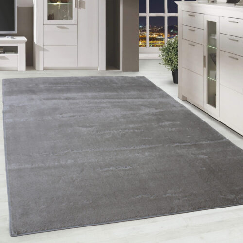 Modern szőnyeg Berber Silk (Light Grey) 60x110cm Világos Szürke