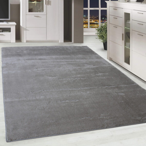 Modern szőnyeg Berber Silk (Light Grey) 60x110cm Világos Szürke