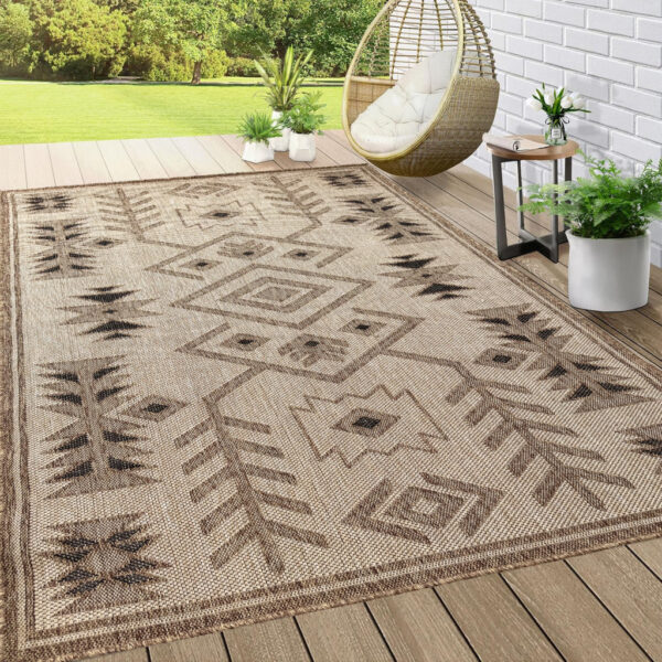 Sizal szőnyeg 4173 (Cream-Brown) 80x150cm Bézs