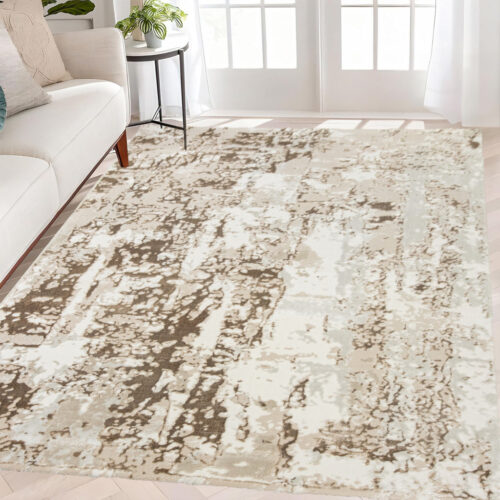 Modern szőnyeg Cleopatra 8435 (Brown-Cream) 40x70cm Barna-Krém