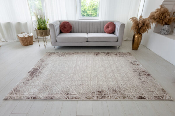 Modern szőnyeg Sahara 7097 (Beige) 80x250cm Bézs