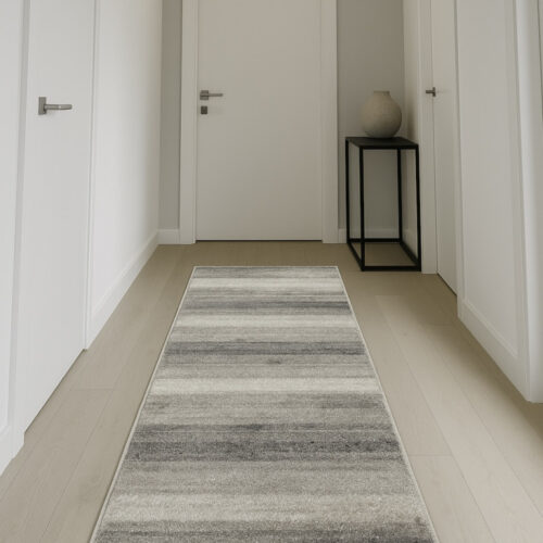 Futószőnyeg Balance modern Szürkés Bézs 60cm széles méteráru