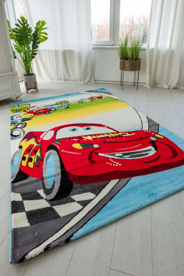 Gyerek szőnyeg 1216 Autópályás Piros 150x220cm