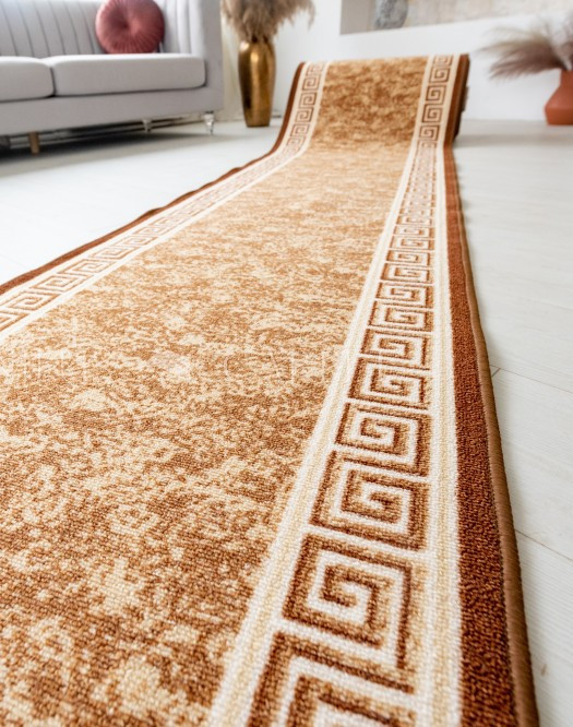 Futószőnyeg Hermes Görög minta Bézs 100cm széles méteráru