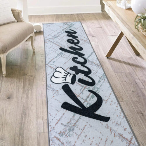 Konyhai szőnyeg Jamie vastag 67x200cm Cook Kitchen szakács sapkás