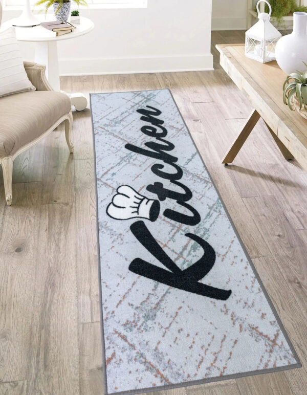 Konyhai szőnyeg Jamie vastag 67x200cm Cook Kitchen szakács sapkás