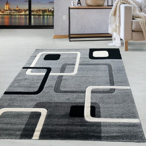Modern szőnyeg Universal 6884 (Grey) 160x230cm Szürke