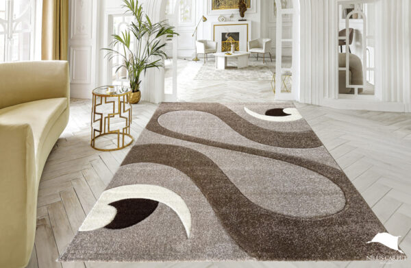 Modern szőnyeg Universal 8101 (Beige) 60x220cm Bézs