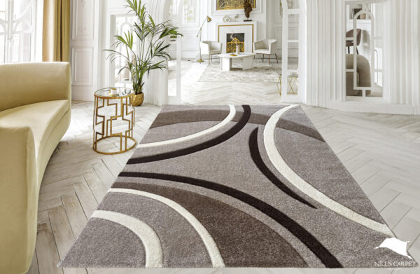 Modern szőnyeg Universal 8102 (Beige) 60x220cm Bézs