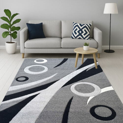 Modern szőnyeg Universal 8103 (Grey) 80x250cm Szürke
