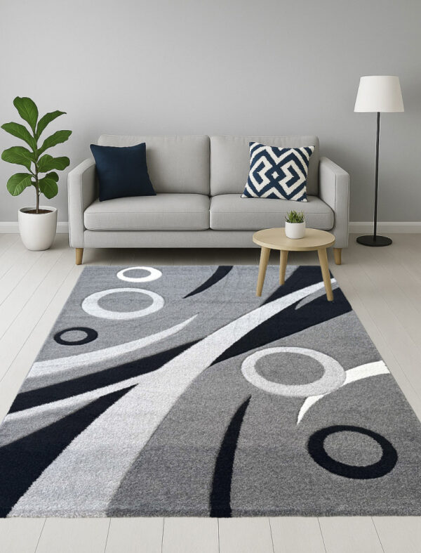Modern szőnyeg Universal 8103 (Grey) 80x250cm Szürke