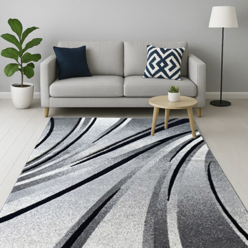 Modern szőnyeg Universal 8105 (Grey) 60x220cm Szürke