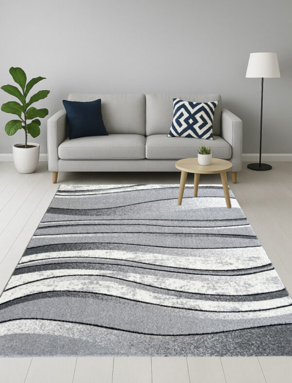 Modern szőnyeg Universal 8106 (Grey) 80x250cm Szürke