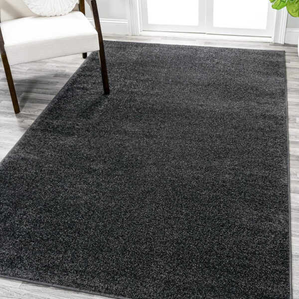 Modern szőnyeg Promo Egyszínű (Antracit) 60x220cm Sötétszürke