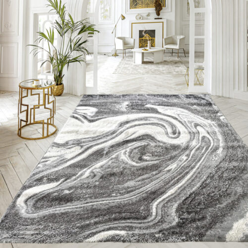Modern szőnyeg Marble 163 (Grey) 80x150cm Szürke