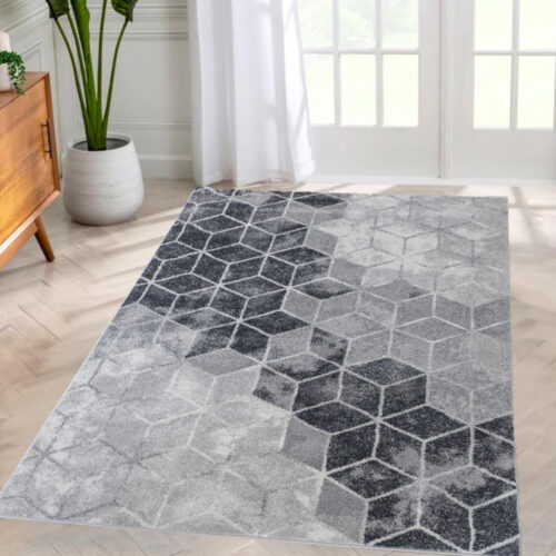 Modern szőnyeg Promo 2408 (Gray) 80x150cm Szürke