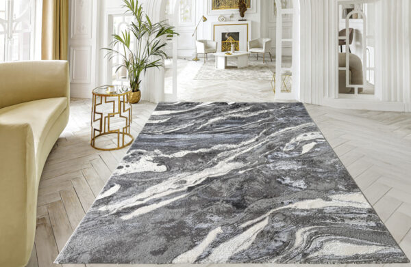 Modern szőnyeg Marble 351 (Grey) 80x150cm Szürke