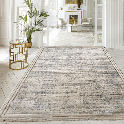 Modern szőnyeg Marble 352 (Beige-Gold) 80x150cm Bézs-Arany