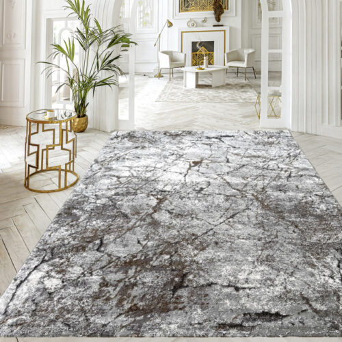 Modern szőnyeg Marble 4695 (Grey) 80x150cm Szürke