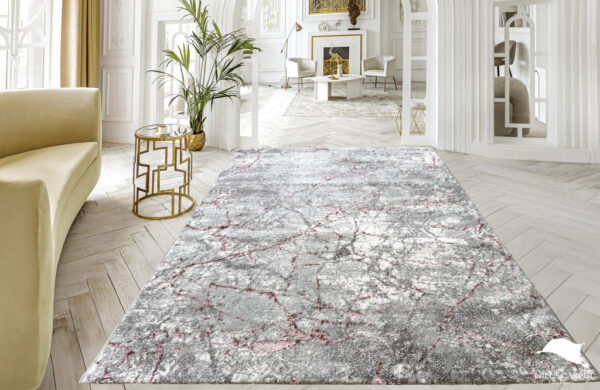 Modern szőnyeg Marble 4695 (Rose) 240x330cm Szürke-Púder