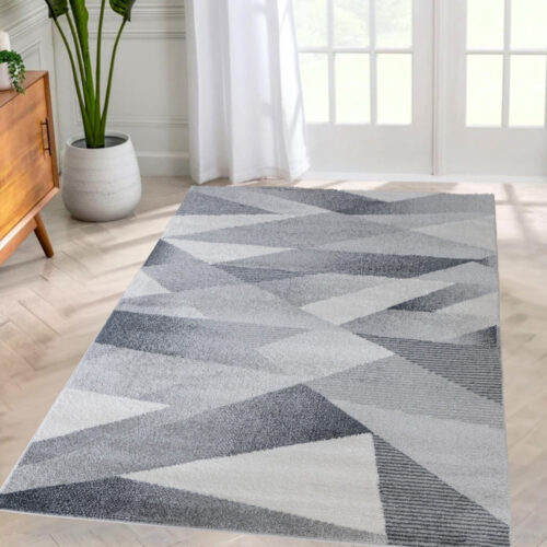Modern szőnyeg Promo 8081 (Gray-fume) 80x150cm Szürke