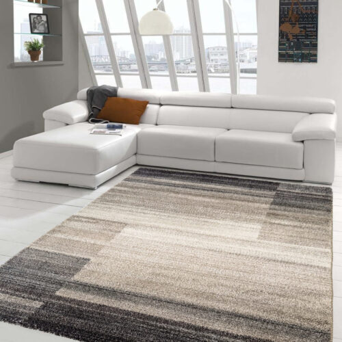 Modern szőnyeg Cairo 855 (Beige-Fume) 80x150cm Bézs-Szürke