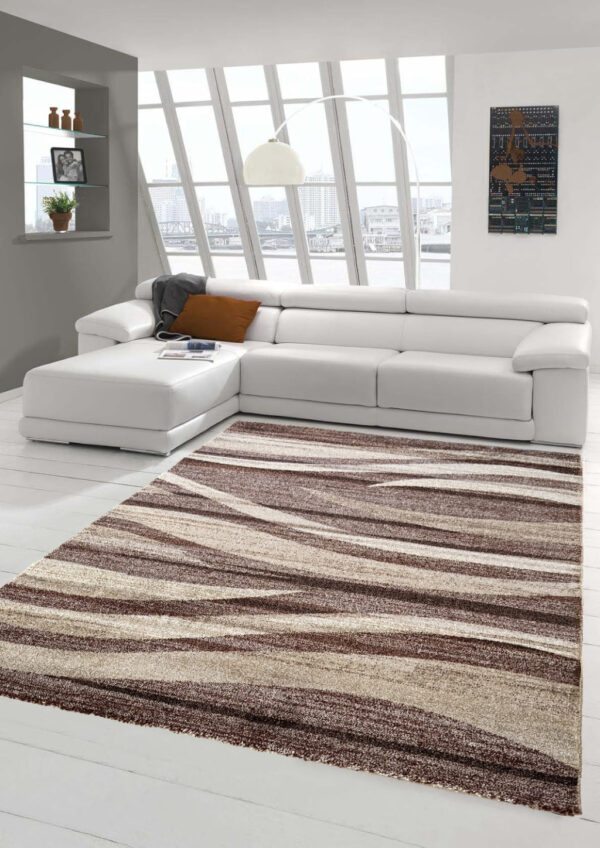 Modern szőnyeg Cairo 886 (Brown) 80x150cm Barna-Bézs