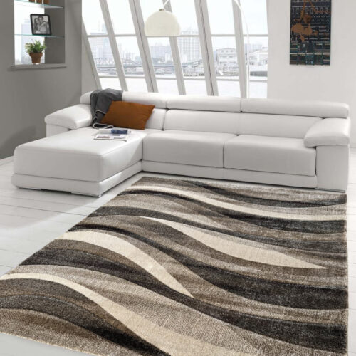 Modern szőnyeg Cairo 889 (Beige) 80x150cm Barna-Szürke