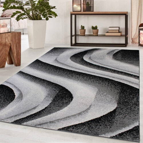 Modern szőnyeg Nara 6031 (Gray) futószőnyeg 80x250cm Szürke